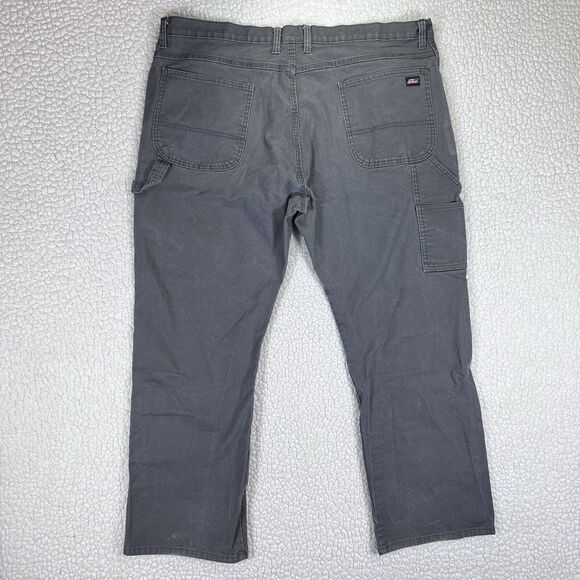 Dickies Jeans Men’s Size 42x30 Denim Canvas Carpenter Relaxed Fit Work Utility - Picture 4 of 12
